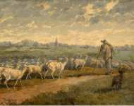 Jacque Charles Emile Landscape with a Herd  - Hermitage